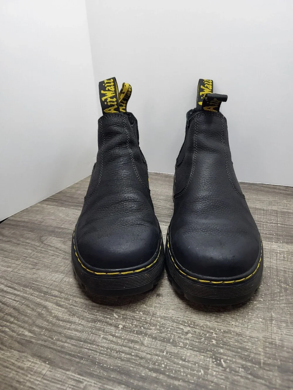 Dr. Martens Hardie Black Pit Chelsea Boots US Men's Size 8 Women's 9